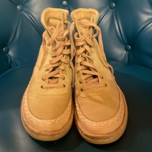 NWOT Free People Canvas High Top Shoes.