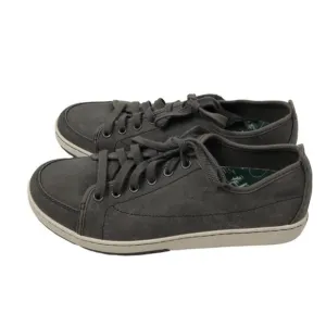 NWOT L.L. Bean Campside 505885 Gray Canvas Low Lace Up Men’s Casual Shoes Size 8