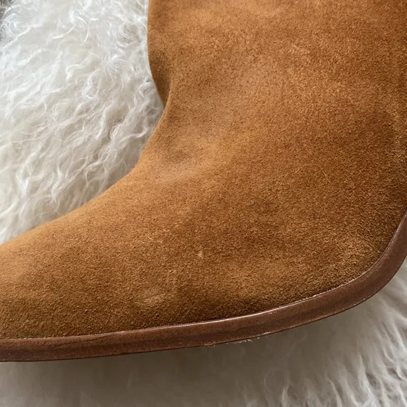 NWOT Sezane Abby Knee High Suede Boots FR 40