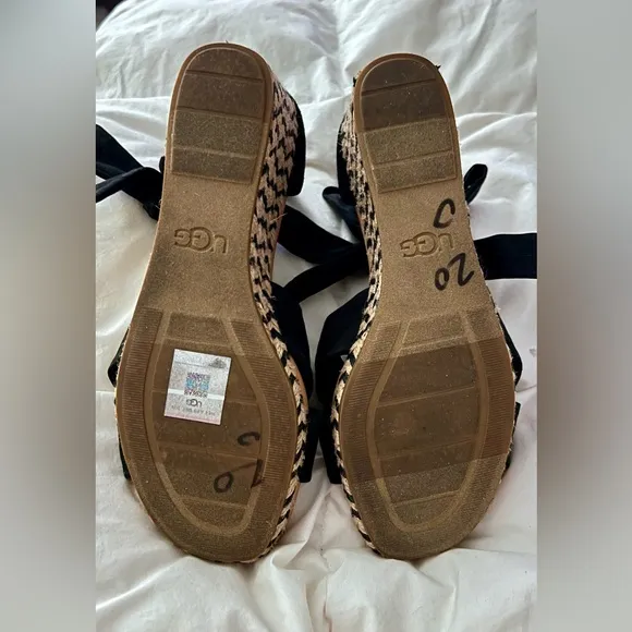 NWOT UGG Women's Yarrow Wedge Sandals