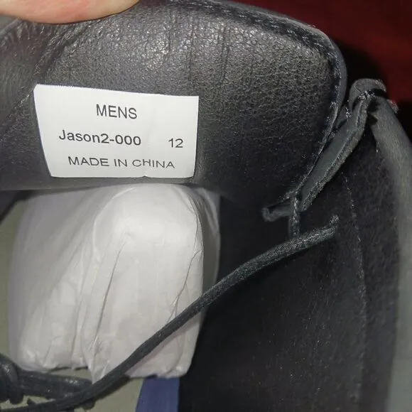 NWOT Amalie Jason 2 Men's High Top Casual Boots