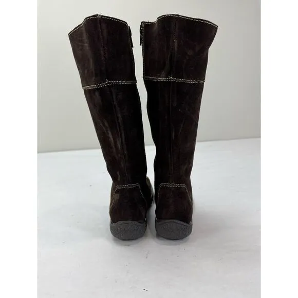 NWOT Venettini Designer Suede Boots - Kids Size 33 (Approx. Size 2 in US)
