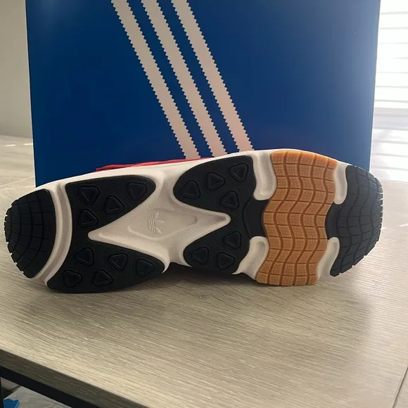 NWT Adidas Originals Men's Ozmillen Shoes - Red/White - IF9594