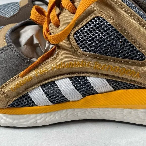 NWT Adidas Originals x Human Made EQT Racing HM Sneakers Shoes Brown - Size 10