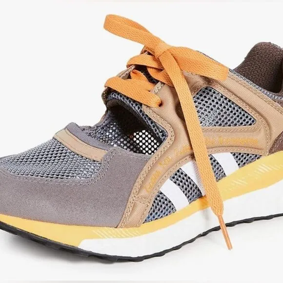NWT Adidas Originals x Human Made EQT Racing HM Sneakers Shoes Brown - Size 10