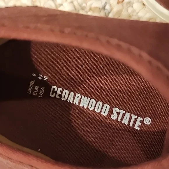 NWT! Cedarwood State Size 10 Burgandy Shoes