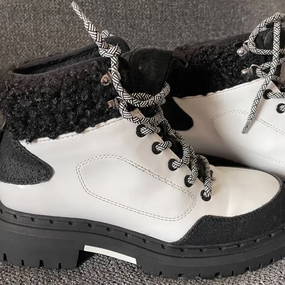 NWT Desigual Lace-up Trekking Boots