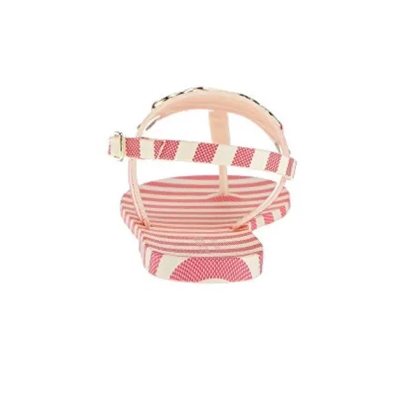 NWT Kate Spade red and white rubber sandals