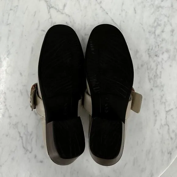 NWT Naot Choice Soft Beige Leather Mule Shoes Women’s 6 (Euro 36)