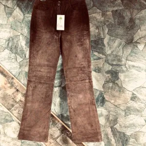 NWT Real Suede Pants