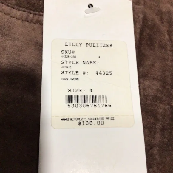 NWT Real Suede Pants
