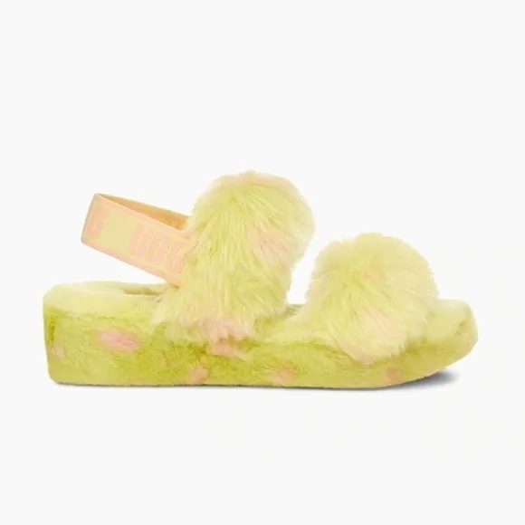 NWT UGG Women’s Oh Yeah Spots Slide Slipper Sandals