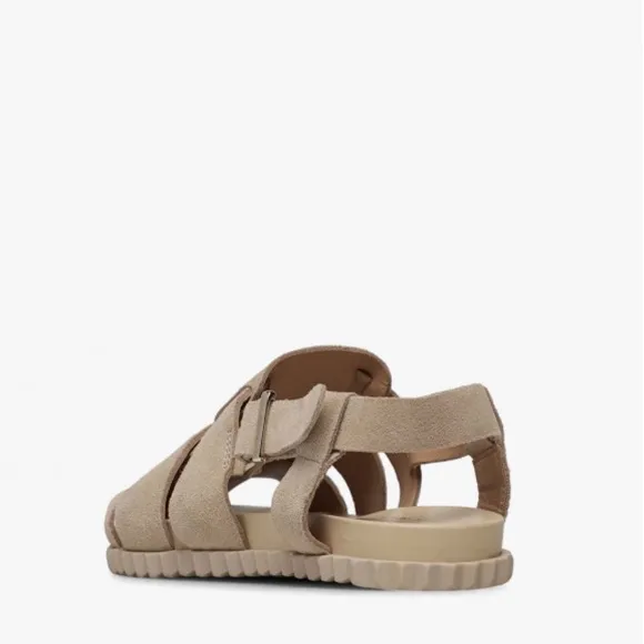 NWT VOILE BLANCHE ALICE Leather Sandals in Beige