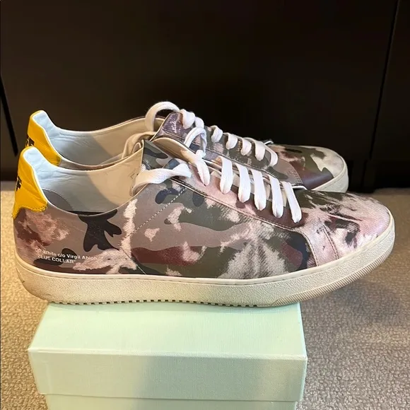 Off-White c/o Virgil Abloh Camouflage Men's Sneakers Size 44