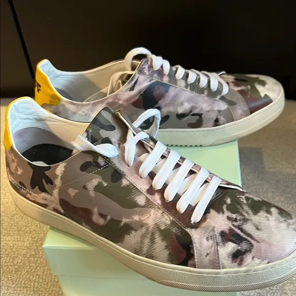Off-White c/o Virgil Abloh Camouflage Men's Sneakers Size 44