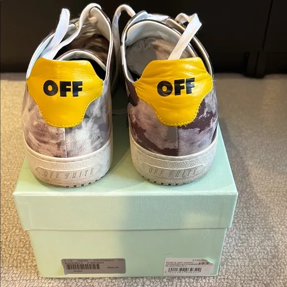 Off-White c/o Virgil Abloh Camouflage Men's Sneakers Size 44