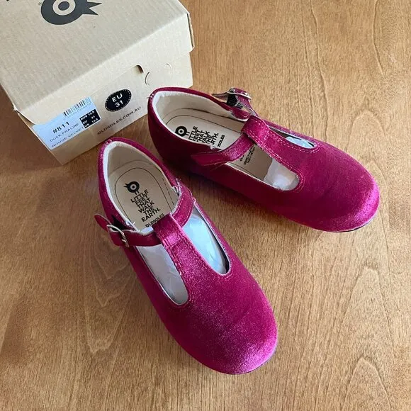 Old Soles &quot;rouge&quot; velvet shoes 13.5 NIB