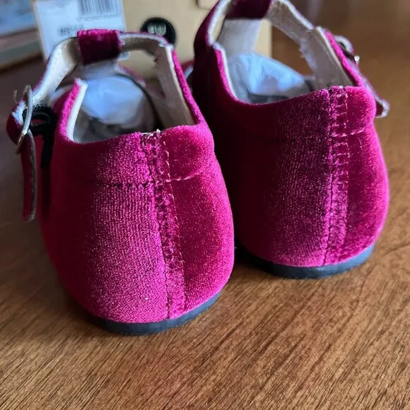 Old Soles &quot;rouge&quot; velvet shoes 13.5 NIB
