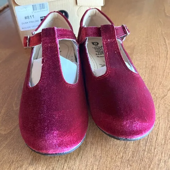 Old Soles &quot;rouge&quot; velvet shoes 13.5 NIB