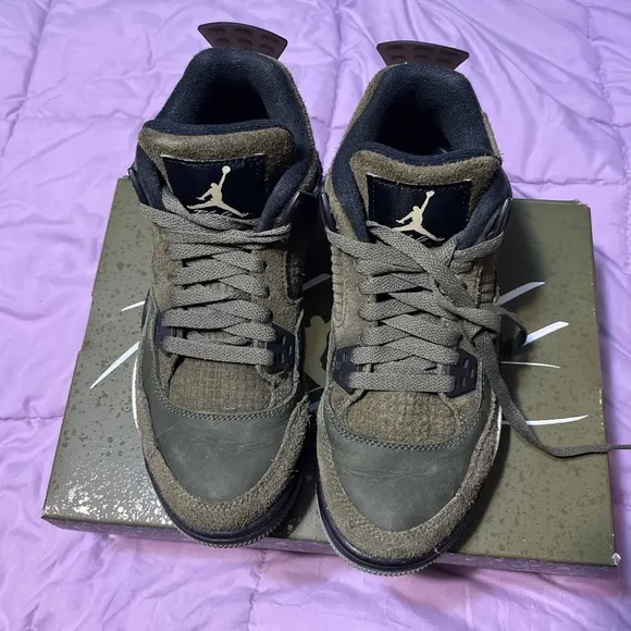Olive Green Jordan 4 Retro