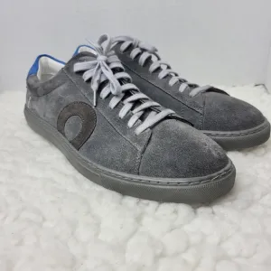 Oliver Cabell Low 1 Pigment Othotic Men's Sneaker Size 8 Gray Gray Suede Shoes