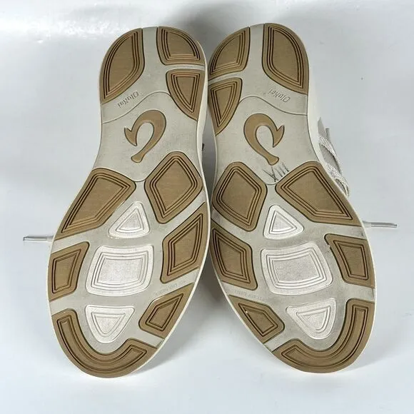 OluKai Holo Convertible Mesh Sneaker Men’s Size 10.5 Shoes Tan Sand Off White