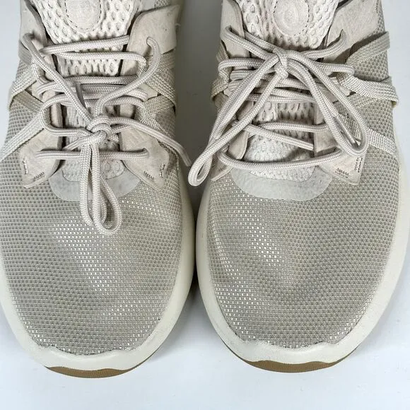 OluKai Holo Convertible Mesh Sneaker Men’s Size 10.5 Shoes Tan Sand Off White