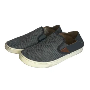 OluKai Pehuea Slip On Shoes Mesh Sneakers Gray Women Size 7.5
