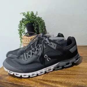 On Cloud Cloudflow 3.0 Running Shoes - Men's Size M14 - Black/Asphalt EUC