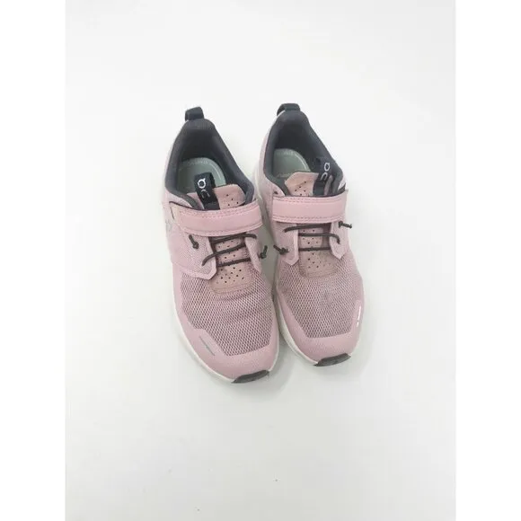 On Cloud Play Kids Running Sneaker Shoes Lace Up Casual Zephyr White Size 1.5