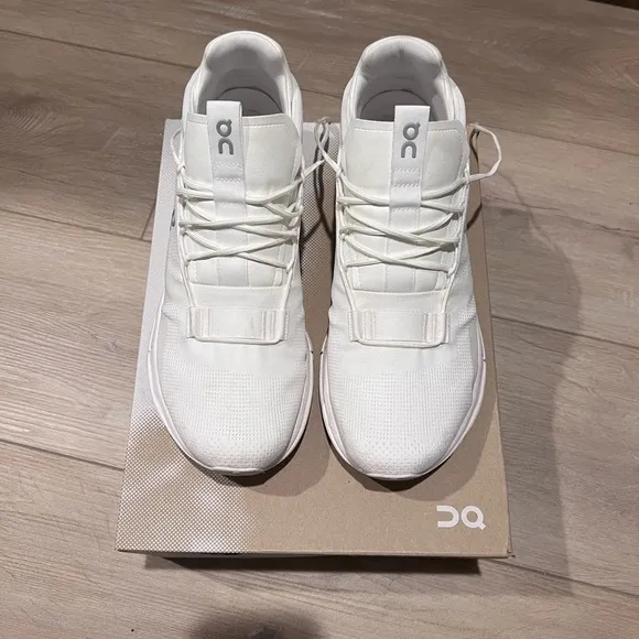 On Running Cloudnova Men's White Sneakers
