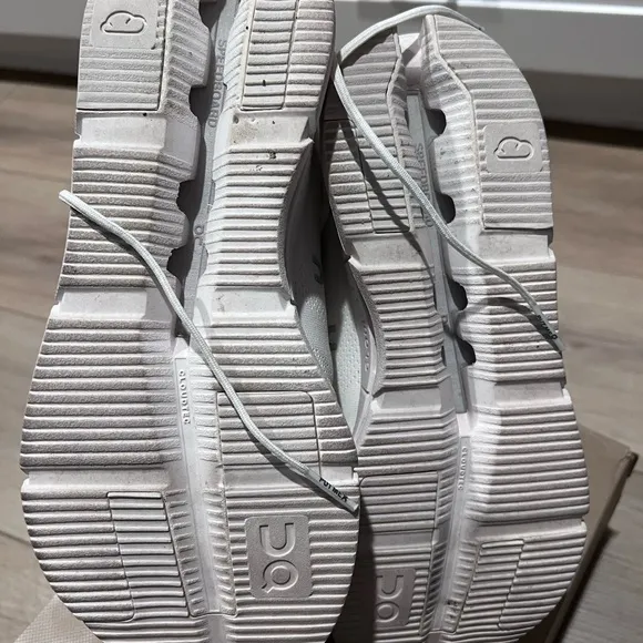 On Running Cloudnova Men's White Sneakers