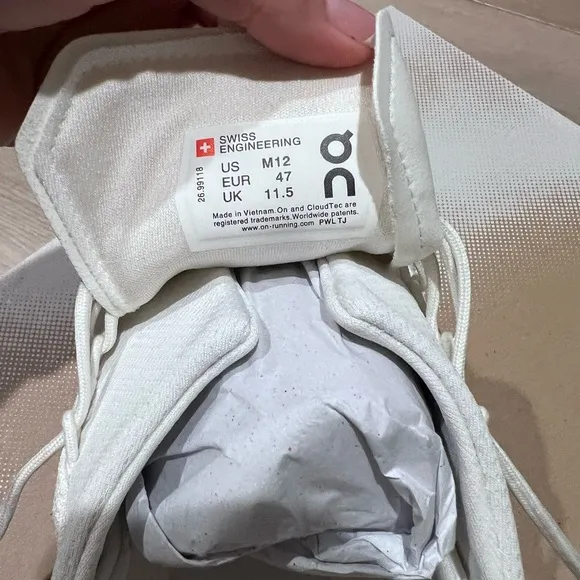 On Running Cloudnova Men's White Sneakers