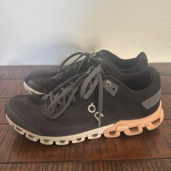 On Running Women’s Black and Pink Shoes