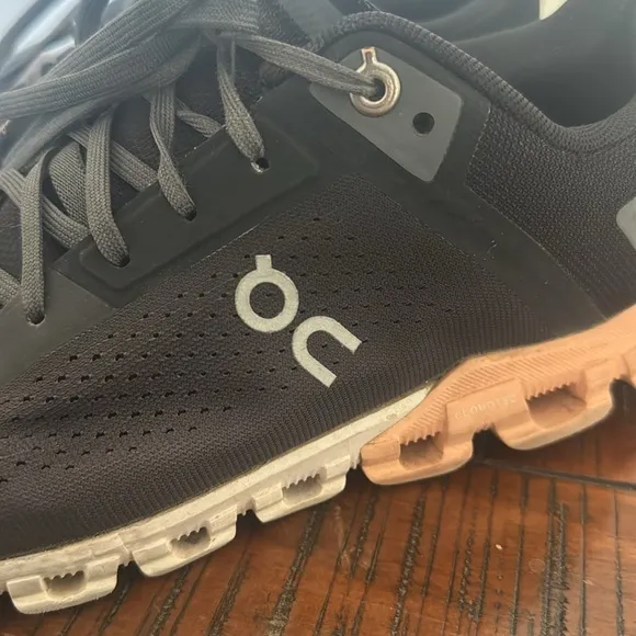 On Running Women’s Black and Pink Shoes