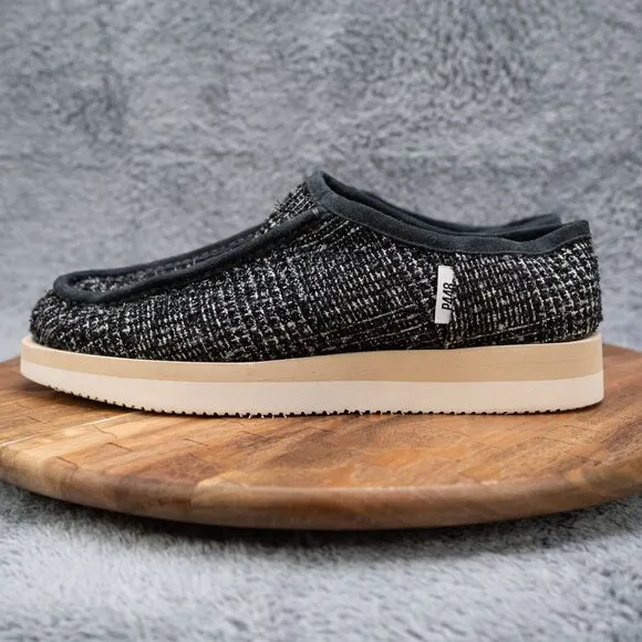 P448 Bubble Shaka Women’s Sz 41 Black / Grey Slip On Vibram Soles MADE IN ITALY