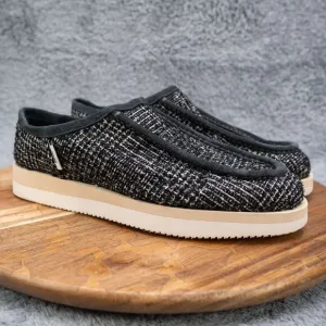 P448 Bubble Shaka Women’s Sz 41 Black / Grey Slip On Vibram Soles MADE IN ITALY