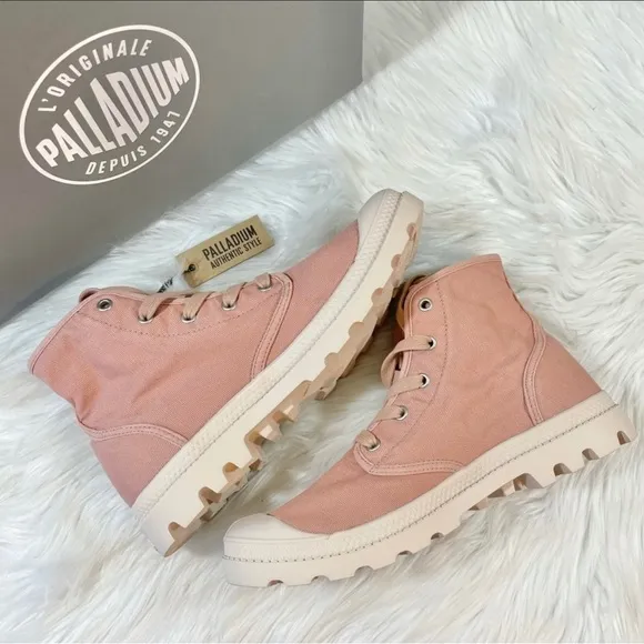 Palladium Boots PAMPA HI ROSE BRICK PRICE FIRM