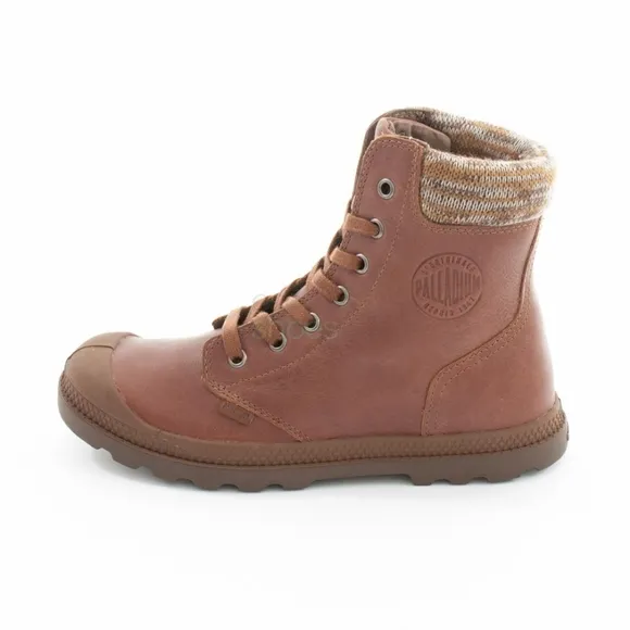 Palladium Pampa Hi Knit Sunrise Boots Size 8.5 Women's