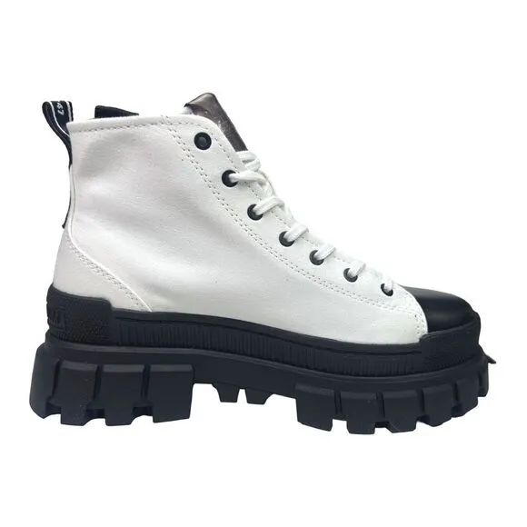 Palladium Revolt HI TX Platform Boots - Size 8.5 - Star White