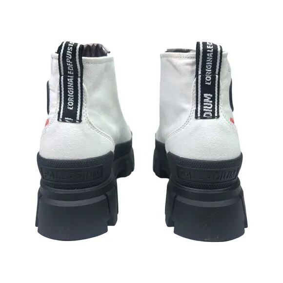 Palladium Revolt HI TX Platform Boots - Size 8.5 - Star White