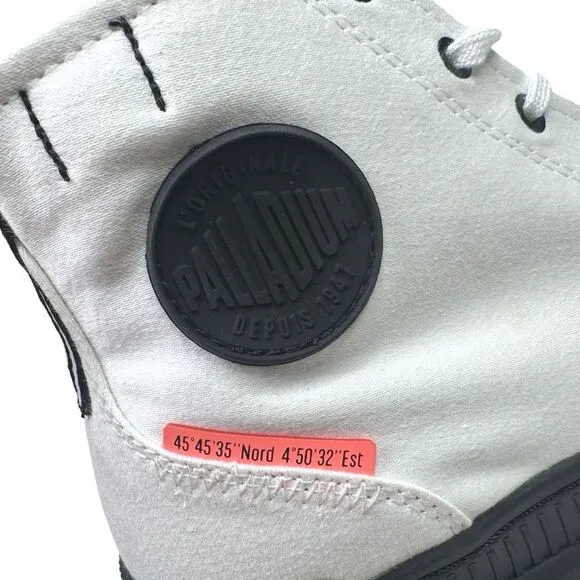 Palladium Revolt HI TX Platform Boots - Size 8.5 - Star White