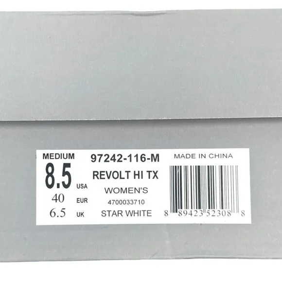Palladium Revolt HI TX Platform Boots - Size 8.5 - Star White