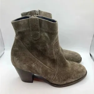 Paul Green Booties Cigar Suede Boots Women’s Shoe Size 5 Mid Calf MSRP $359
