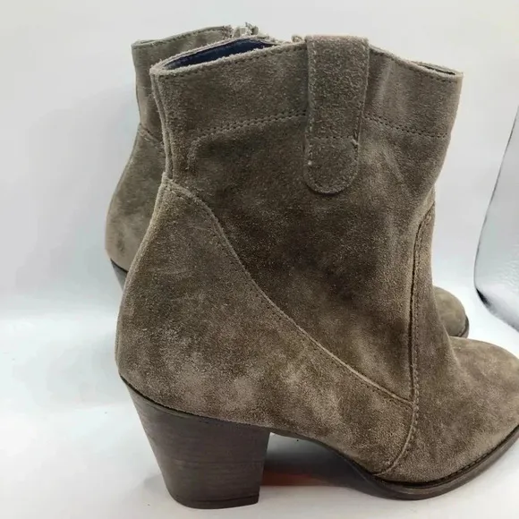 Paul Green Booties Cigar Suede Boots Women’s Shoe Size 5 Mid Calf MSRP $359