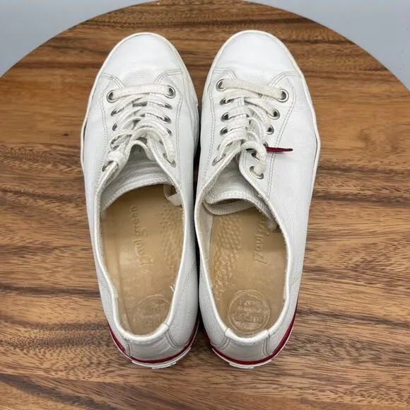 Paul Green Hadley Shoes Womens Size US 9 UK 6.5 White Leather Casual Comfort