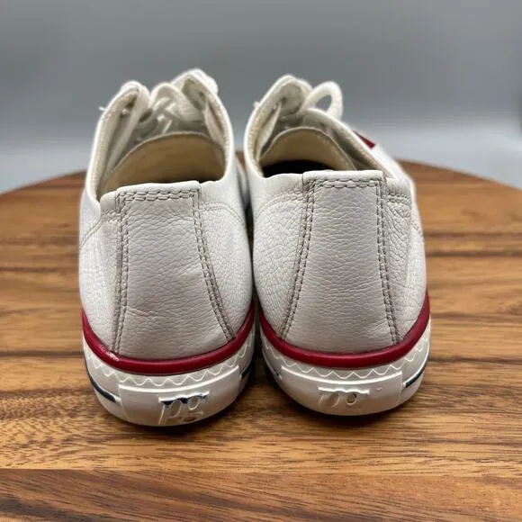 Paul Green Hadley Shoes Womens Size US 9 UK 6.5 White Leather Casual Comfort