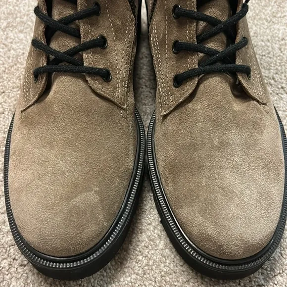 PAUL GREEN ‘Jackson’ Lug Sole Lace Boot, Tan, UK 6.5/US 9, EXCELLENT CONDITION
