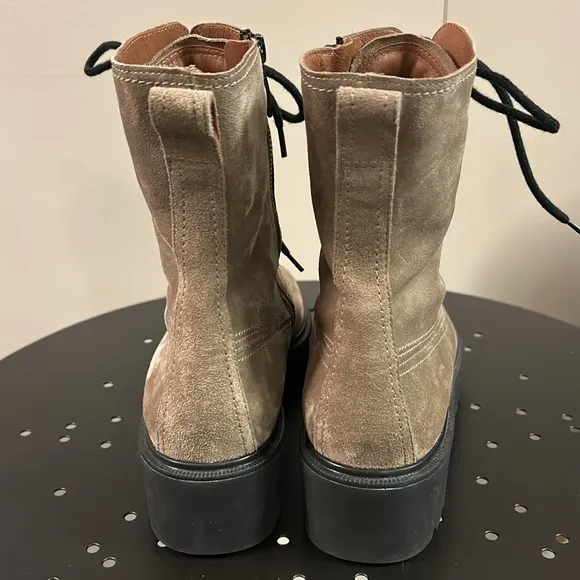 PAUL GREEN ‘Jackson’ Lug Sole Lace Boot, Tan, UK 6.5/US 9, EXCELLENT CONDITION