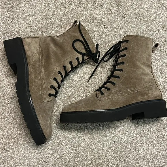 PAUL GREEN ‘Jackson’ Lug Sole Lace Boot, Tan, UK 6.5/US 9, EXCELLENT CONDITION